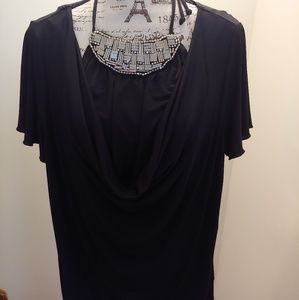 ALYX women scoop neck with cammi black  1X NWT